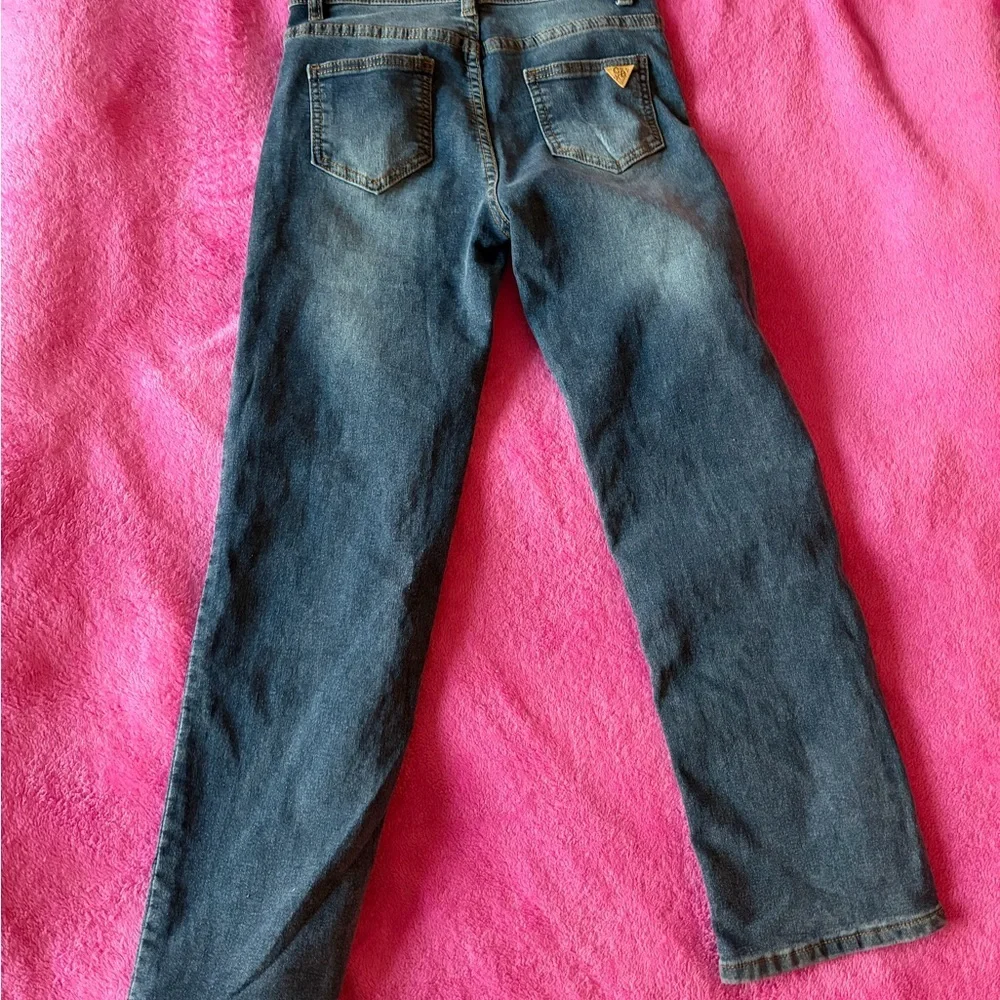 Kids Straight Leg Jeans | Size 14 | Dark Wash Denim | New With Tag - Picture 4 of 5